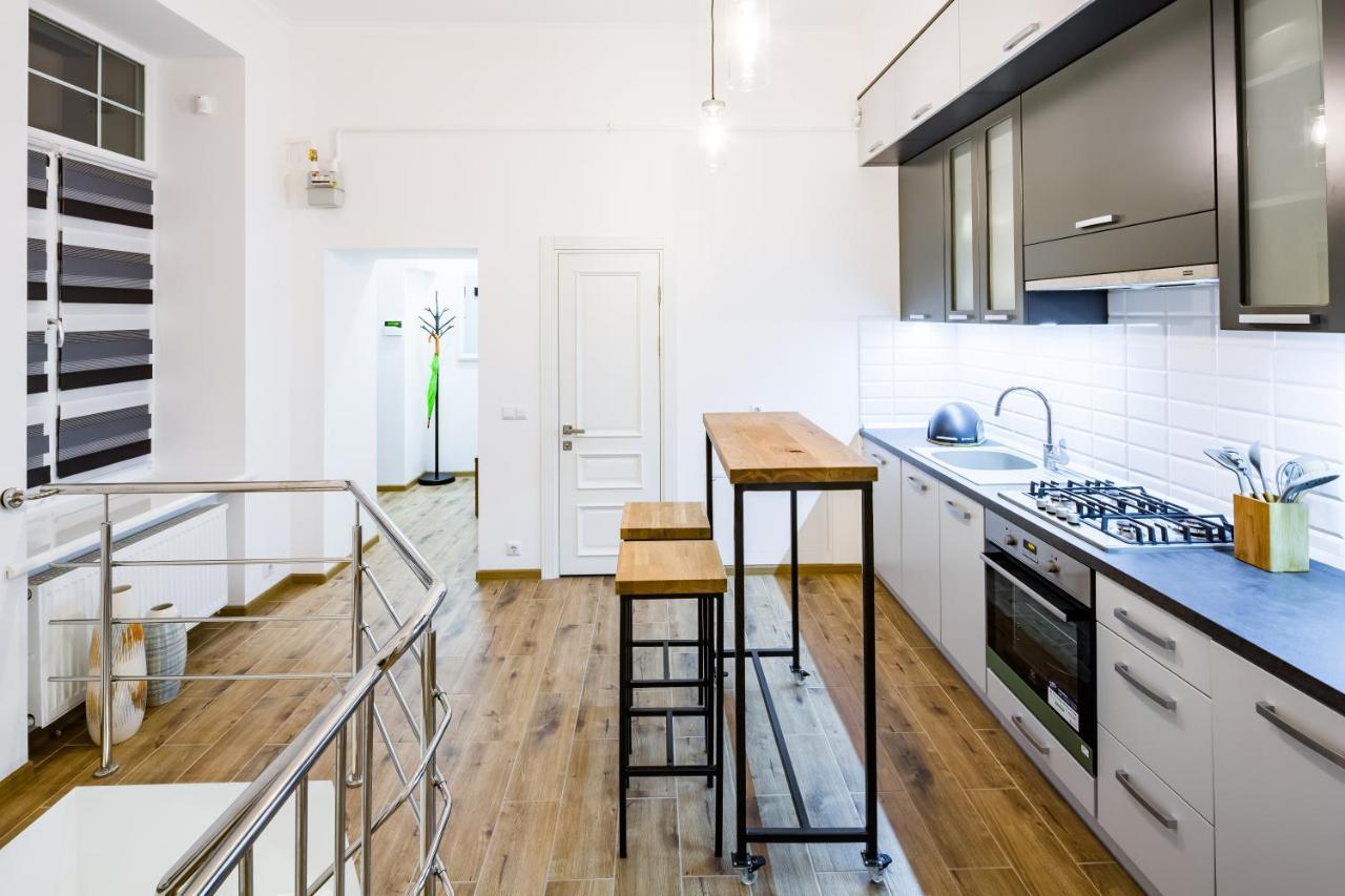 New Large 2 Bedroom In Lviv Historic Centre Экстерьер фото